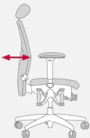 Bioswing 460 iQ S - Adjustment of Lumbar Support to Shape of Back - 4