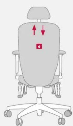 Bioswing 460 iQ S - Adjustment of Lumbar Support to Shape of Back - 1
