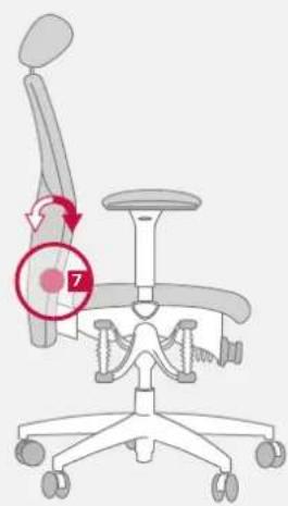 Bioswing 460 iQ S - Adapter le support lombaire à la colonne vertébrale - 3