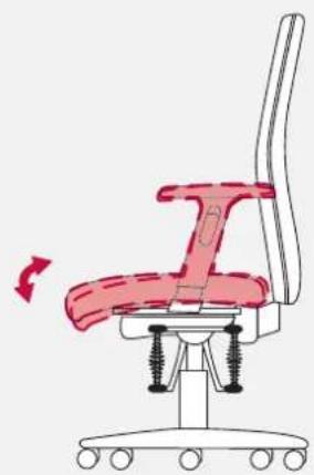 Bioswing 360 iQ V - Individually Adjusted Seat Tilt - 4