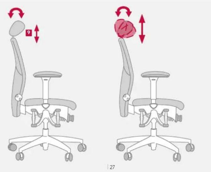 Bioswing 450 iQ S - Individual Adjustment of Headrest - 2