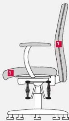 Bioswing 360 iQ E Visitor - Beckenbalance mit Permanentkontakt - 2