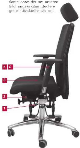 Bioswing 350 iQ V - Übersicht der Bedienelemente - 1