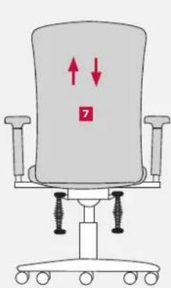 Bioswing 350 iQ V - Lumbalstütze an Rückenkontur anpassen - 1