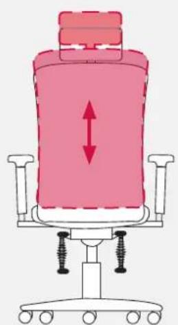 Bioswing 350 iQ S - Adjustment of Lumbar Support to Shape of Back - 2