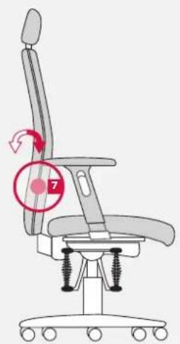 Bioswing 350 iQ S - Lumbalstütze an Rückenkontur anpassen - 2