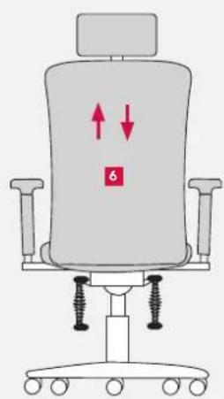 Bioswing 350 iQ S - Adjustment of Lumbar Support to Shape of Back - 1