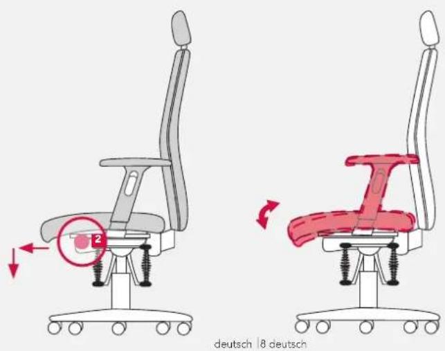 Bioswing 350 iQ S - Sitzfläche individuell anpassen - 1