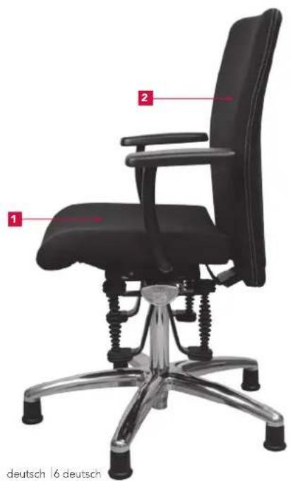 Bioswing 350 iQ E Visitor - Beckenbalance mit Permanentkontakt - 1