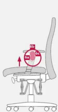 Bioswing 260 iQ V - Armlehnenauflage auf Breite und Tiefe einstellen oder drehen - 2