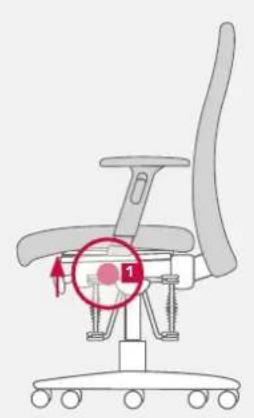 Bioswing 260 iQ V - Sitzneigung individuell anpassen - 1