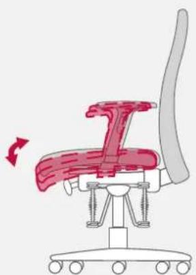 Bioswing 250 iQ V - Sitzneigung individuell anpassen - 4
