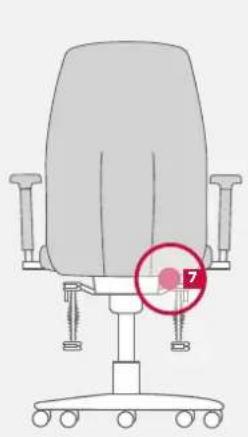 Bioswing 250 iQ V - Adapter le support lombaire à la colonne vertébrale - 1