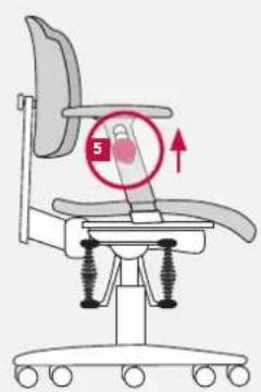 Bioswing 230 iQ V works - Armlehne auf Höhe einstellen - 3