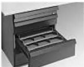 Ahrend Mehes - Built-in safety in all drawer pedestals - 3
