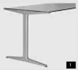 Ahrend Mehes - Tables à hauteur fixe - 1