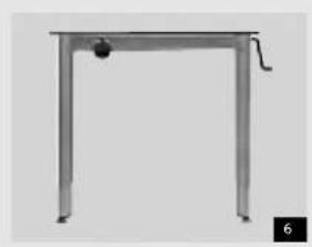 Ahrend 500 - Hauteur du plateau - 9