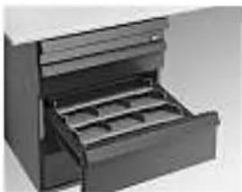 Ahrend 500 - Built-in safety in all drawer pedestals - 3