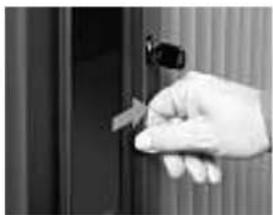 Ahrend 500 - Unlocking the unit - 1