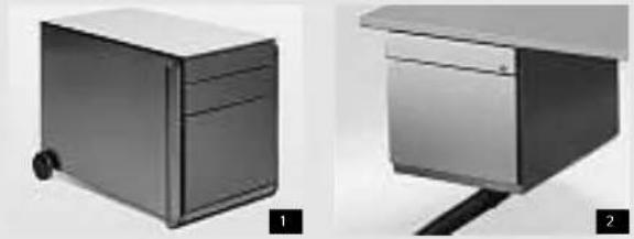 Ahrend 500 - Charge maximum des tiroirs - 1