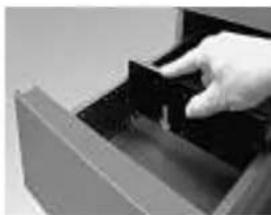 Ahrend 500 - Colocar separadores de cajones inclinados - 2