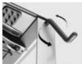 Ahrend 700 - Adjusting the height - 1