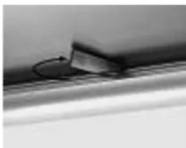Ahrend 1030 - Passage vertical des cables - 1