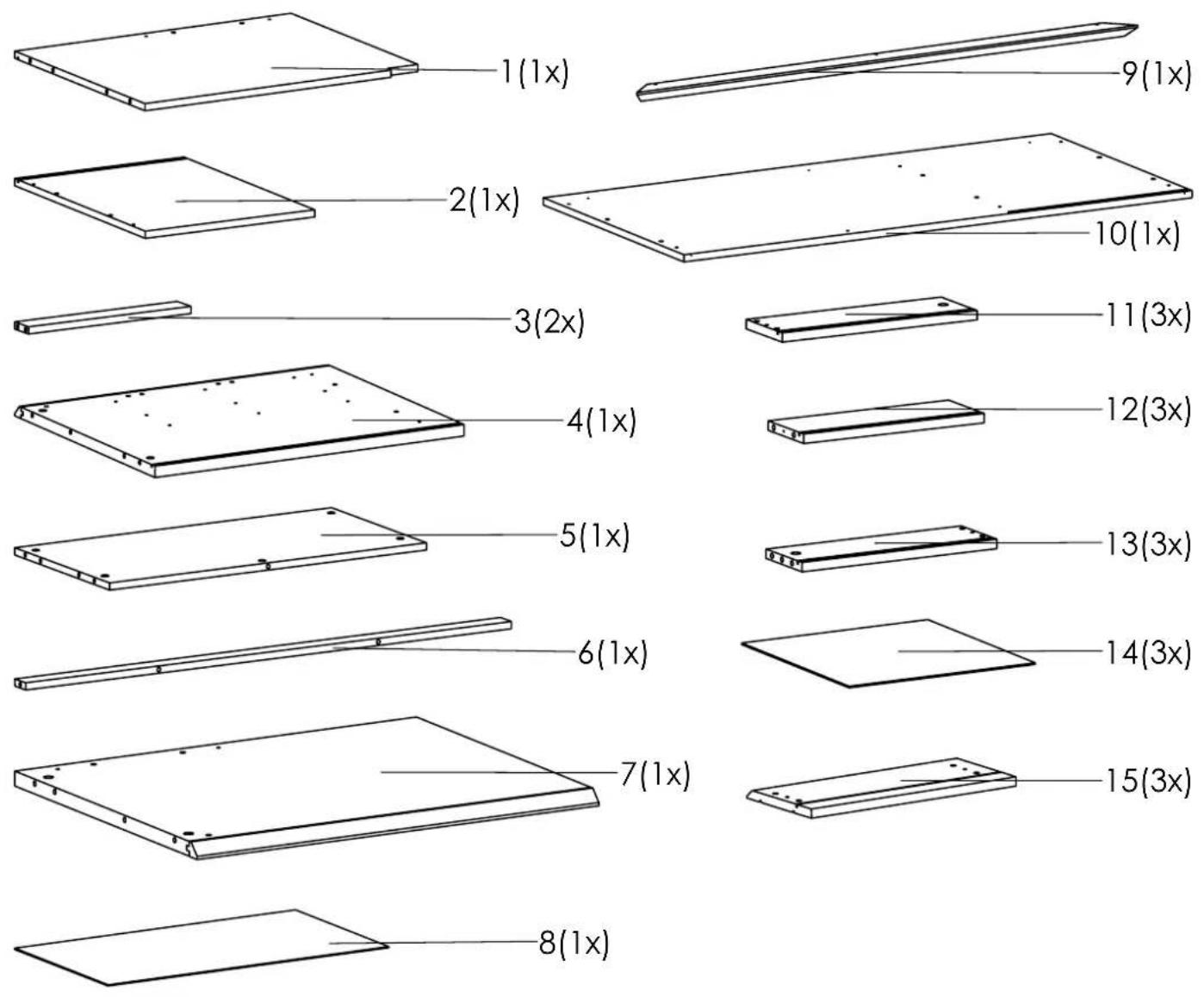JYSK Hasle (119x74x59) - Warning regarding the re-tightening of products: - 7