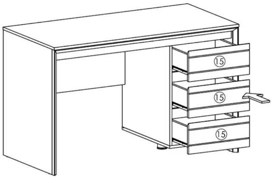 JYSK Hasle (119x74x59) - Warning regarding the re-tightening of products: - 71
