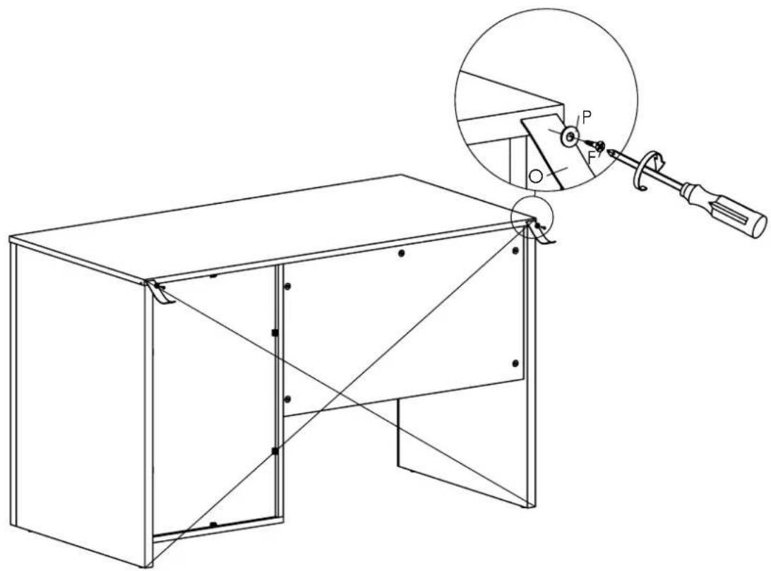 Technical diagram showing a mechanical assembly with labeled components and a magnified inset of a component detail.