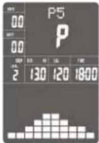 Moovyoo Synergy - Sélection programme et paramétres valeur - 2