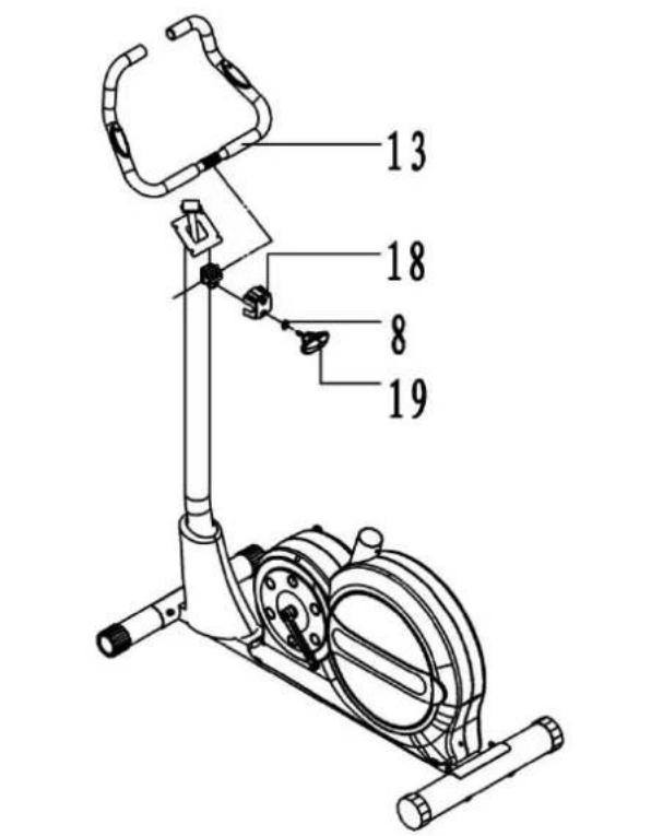 Powerpeak FHT6704 - Étape 3: Installaon du guidon - 1