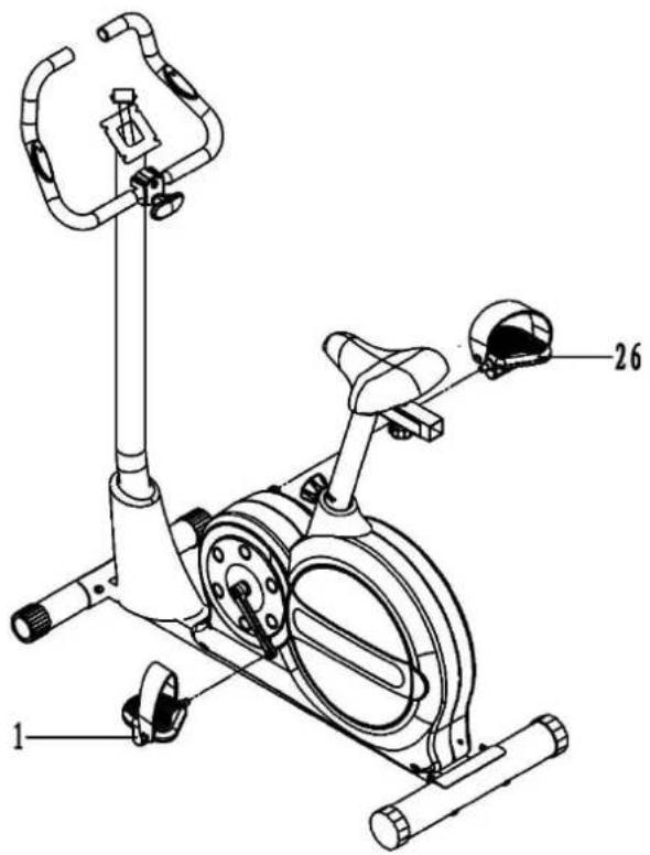 Powerpeak FHT6704 - Stap 5: montage pedalen - 1