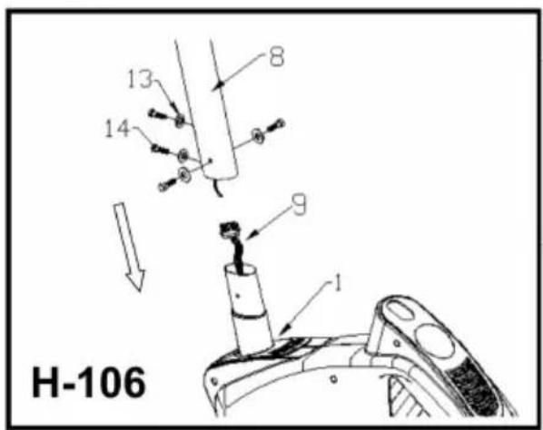 BH FITNESS H106 - Mod. H-105 / H-106 - 5