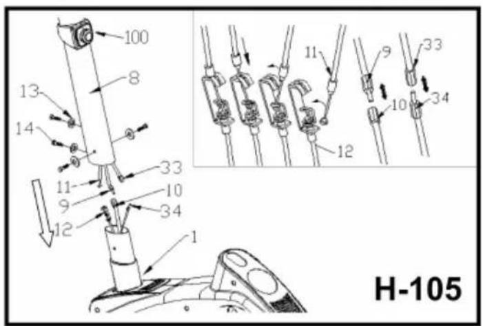 BH FITNESS H106 - Mod. H-105 / H-106 - 4