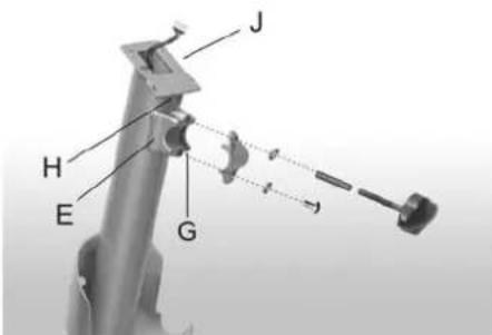 Batavus C1 - SENSORI NEL MANUBRIO - 1