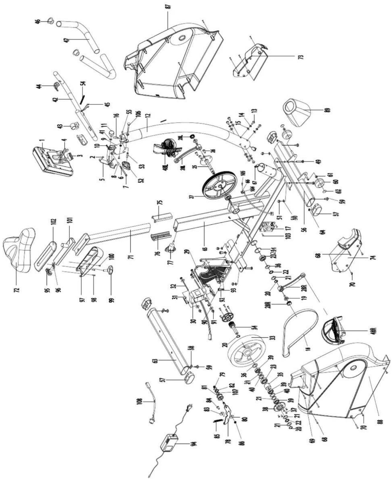 Bremshey Cardio Explorer - MIT HANDGRIFFSENSOREN - 1
