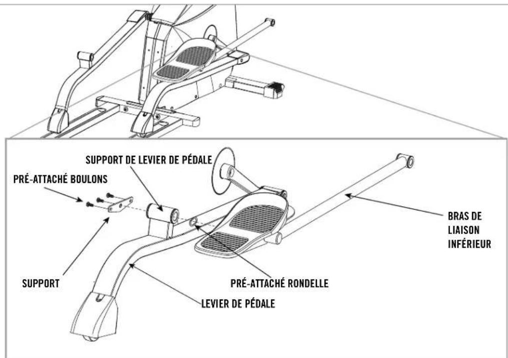 TEMPO FITNESS 620E - ÉTAPE 6 DE L'ASSEMBLAGE - 1