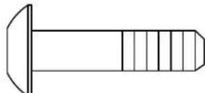 TEMPO FITNESS 620E - CONTENU DU SACHET DE VISSERIE A UTILISER LORS DE L'ETAPE 2 : - 4