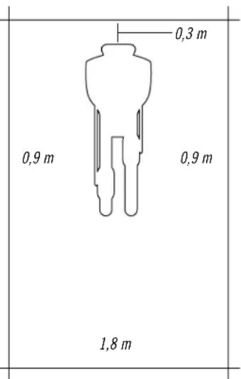 TEMPO FITNESS 620E - EMPLACEMENT DE L'EXERCISEUR ELLIPTIQUE - 1