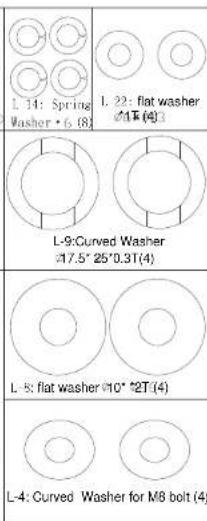 Techness SE800 - Vue éclatée - 5
