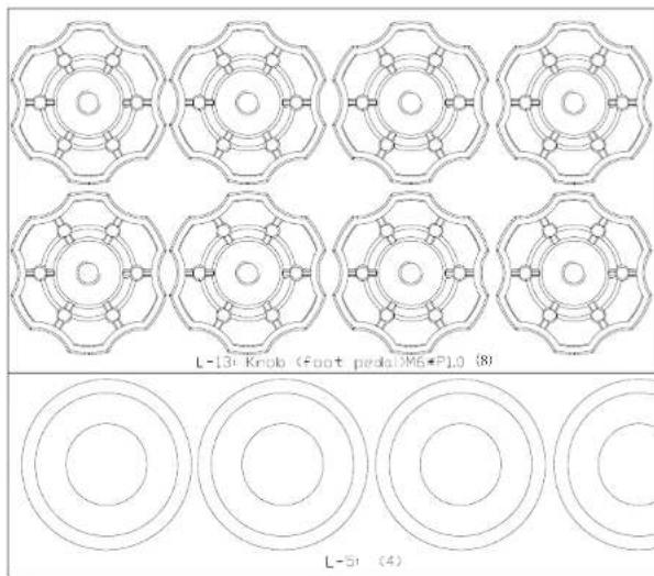 Techness SE800 - Vue éclatée - 3