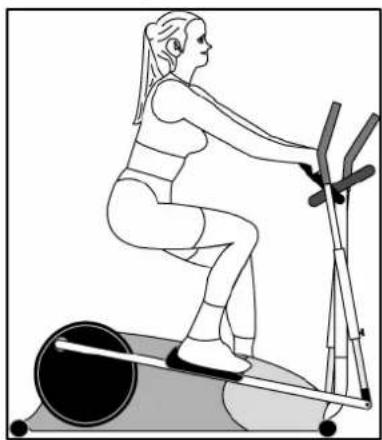 Striale Spheris - Position permettant de faire travailler les muscles arrêtés des cuisses et des fessiers - 1