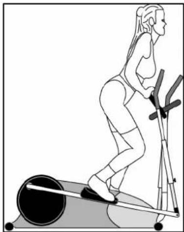 Striale Spheris - Position permettant de faire travailler les muscles des cuisses et des jambes - 1