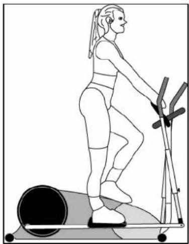 Striale Spheris - Positions de base vous permettent de faire travailler les muscles les plus importants de la partie inférieure de votre corps position droite - 1
