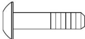 TEMPO FITNESS 610E - CONTENU DU SACHET DE VISSERIE A UTILISER LORS DE L'ETAPE 2 : - 4