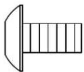 TEMPO FITNESS 610E - CONTENU DU SACHET DE VISSERIE À UTILISER LORS DE L'ÉTAPE 3 : - 1