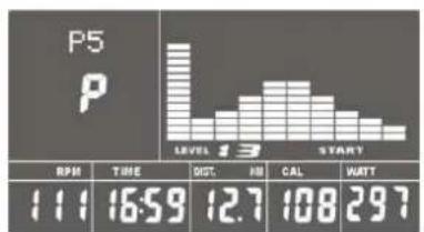 Moovyoo Monster II - Sélection du programme et réglage des valeurs - 4