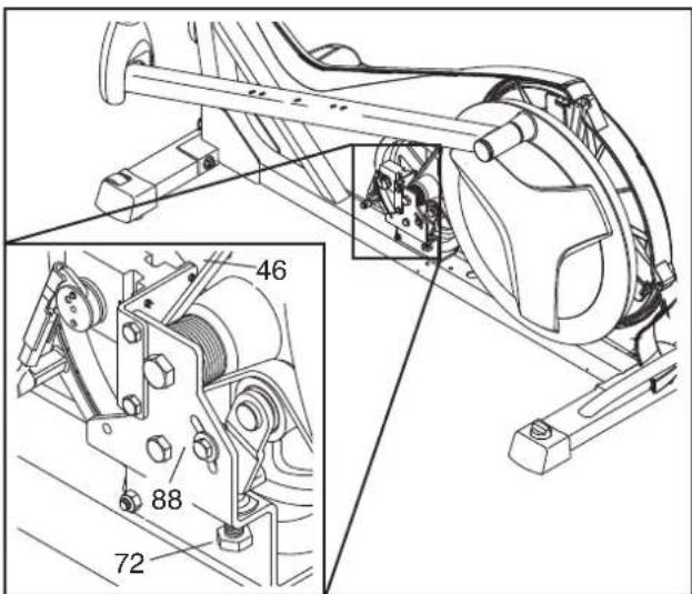 NordicTrack E9.2 - COMMENT RÉGLER LA COURROIE DE TRACTION - 2