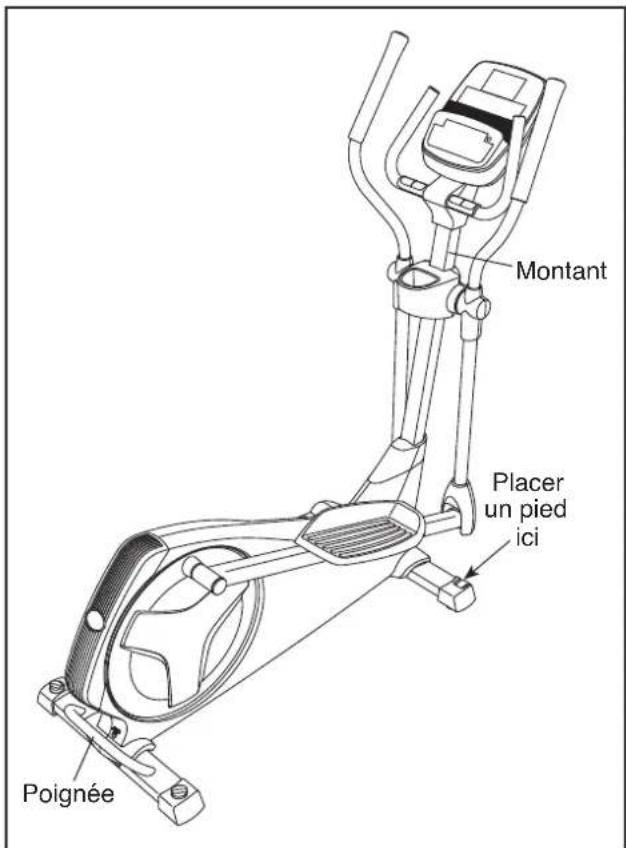 NordicTrack E9.2 - COMMENT DEPLACER L'ELLIPTIQUE - 1